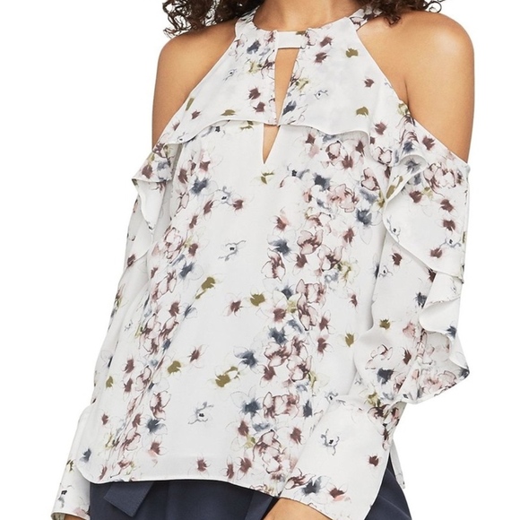 bcbg ruffle top